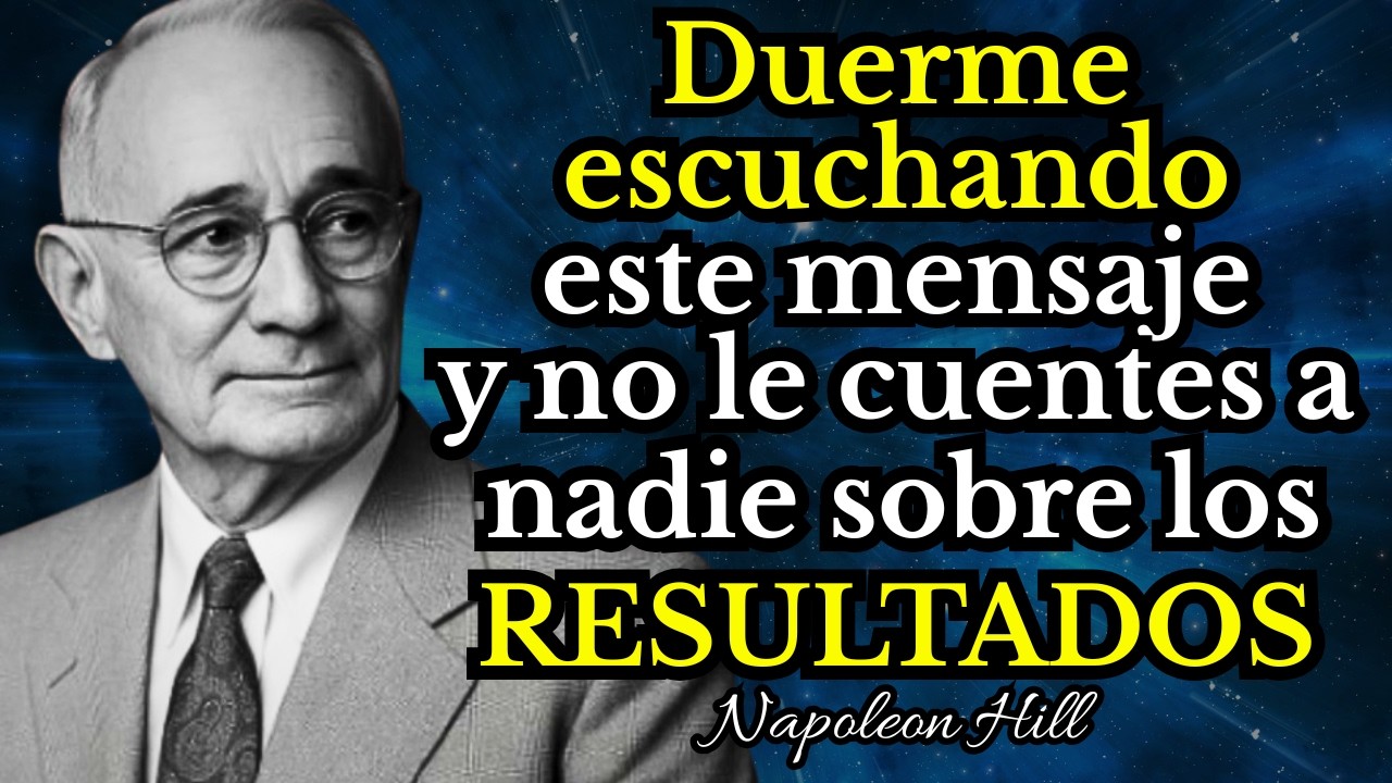 Escucha Este Mensaje Esta Noche: Cómo Atraer Prosperidad | Napoleon Hill