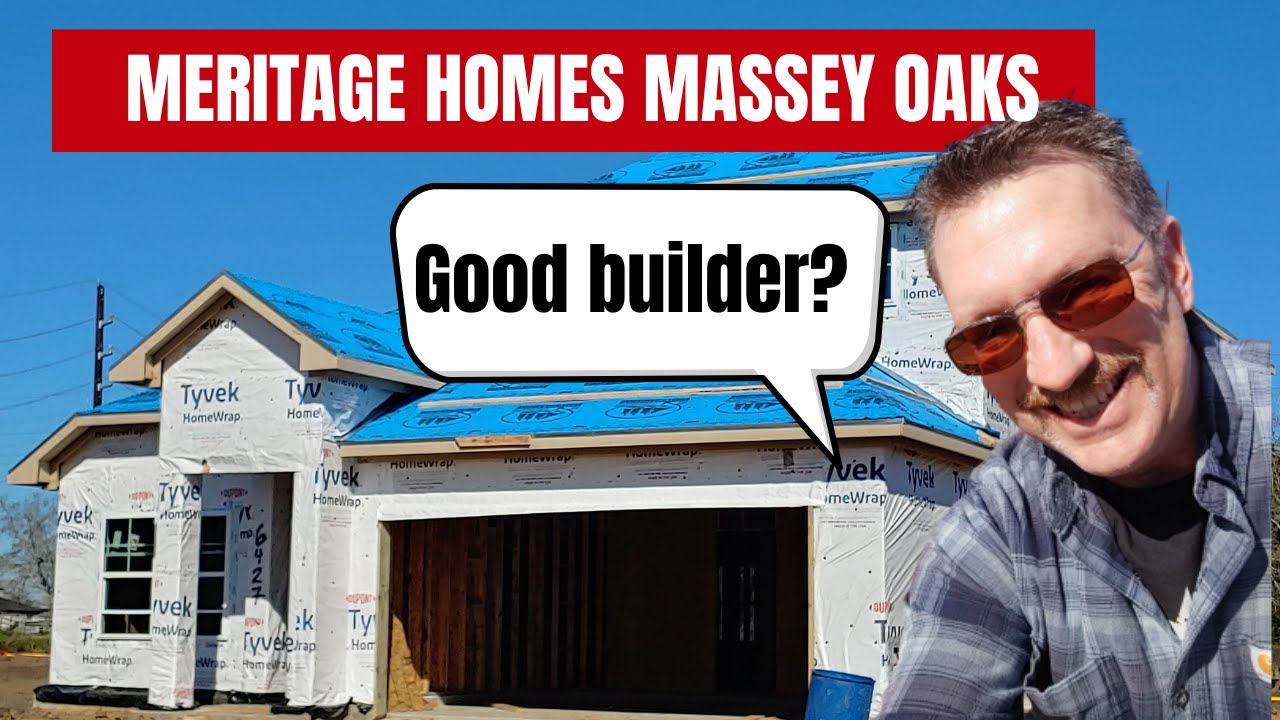 🏠Pearland Texas Meritage Homes Review | Massey Oaks | Frame Walk