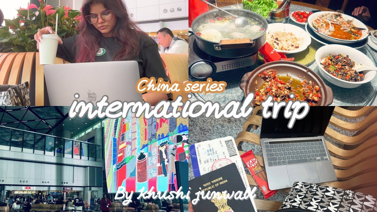 My first international trip | part-1 | khushi junwall ❤️