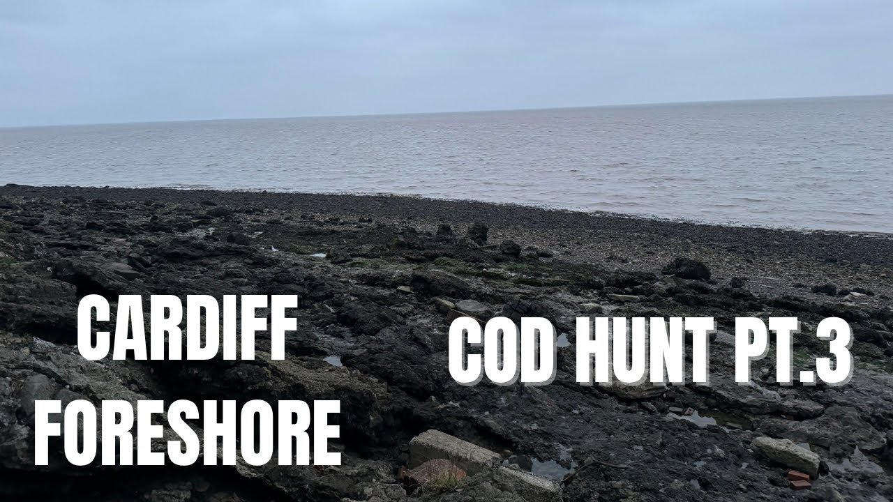 Winter Shore Cod Fishing Cardiff Foreshore | Bristol Channel