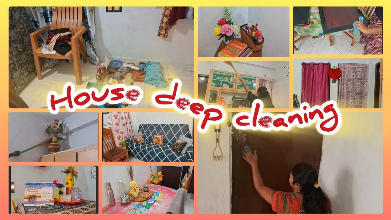House deep cleaning year ending లో నా ఇంటిని ఇలా శుభ్రం చేసుకున్న 🫰👌#housecleaning 