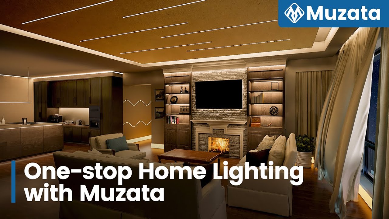 Muzata Help You Achieve A One-stop Full-house Lighting System