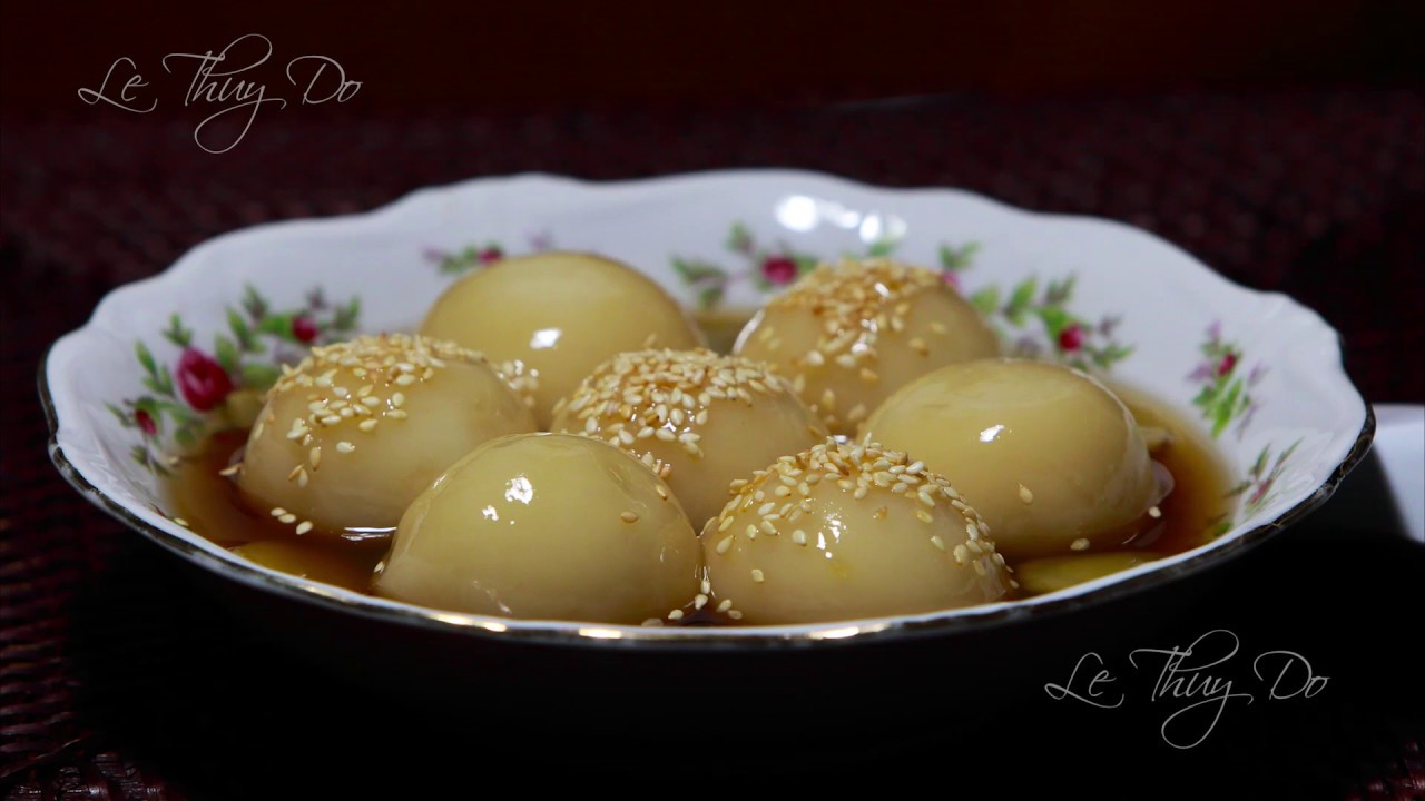 Chè Trôi Nước Xôi Nước Bánh Trôi - Sweet Rice Cake in Ginger Syrup