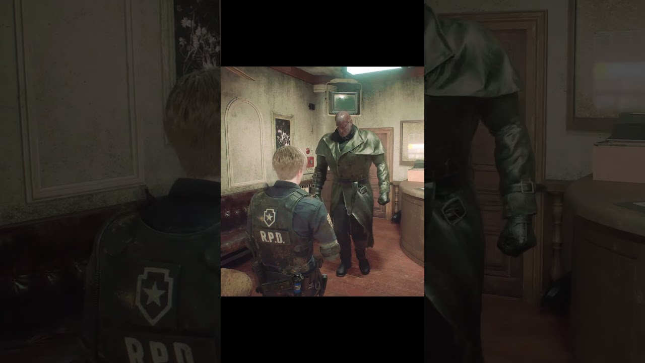 I made it worse after that shotgun #residentevil2remakeclaire  #shorts