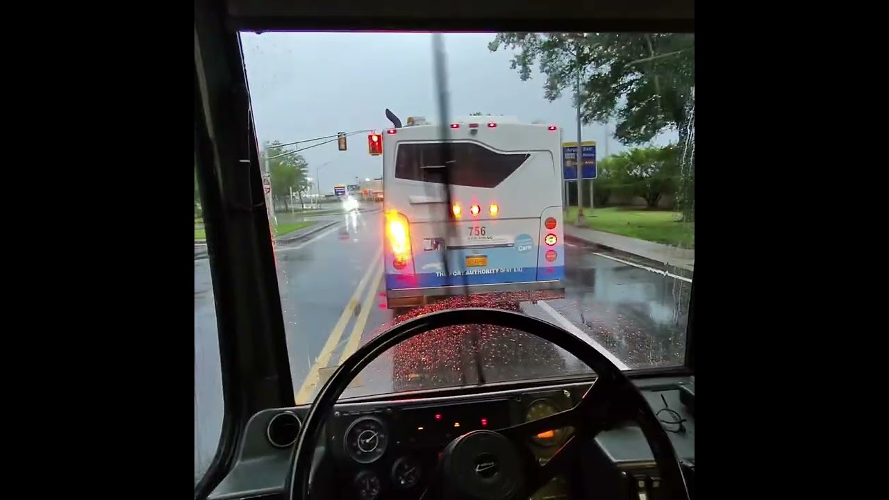 POV Bus Drive | 2009 Orion VII Next Generation Hybrid Lot 66 Loop