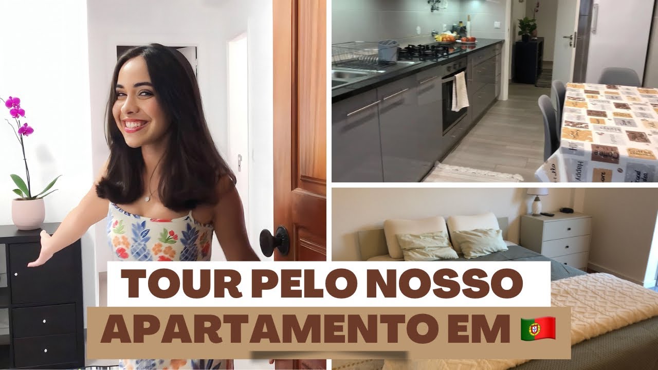 TOUR PELO NOSSO APARTAMENTO T3 EM PORTUGAL 2023 + QUANTO PAGAMOS
