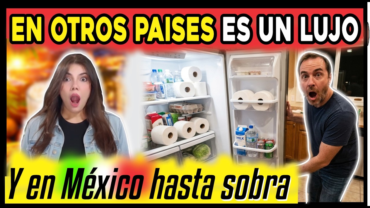 😲 EXTRANJEROS DESCUBREN ESTO DE M&Eacute;XICO Y EN SUS PA&Iacute;SES ES UN LUJO
