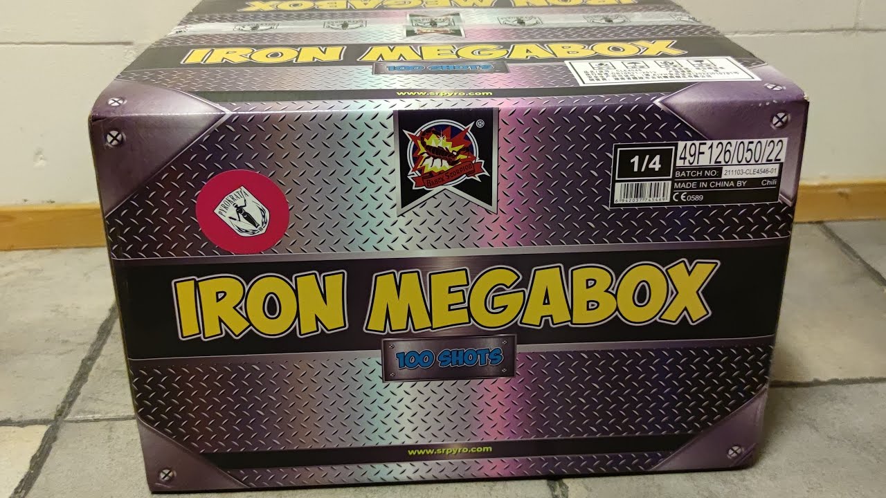 SR Pyro - Iron Megabox | Uusivuosi 2022-2023