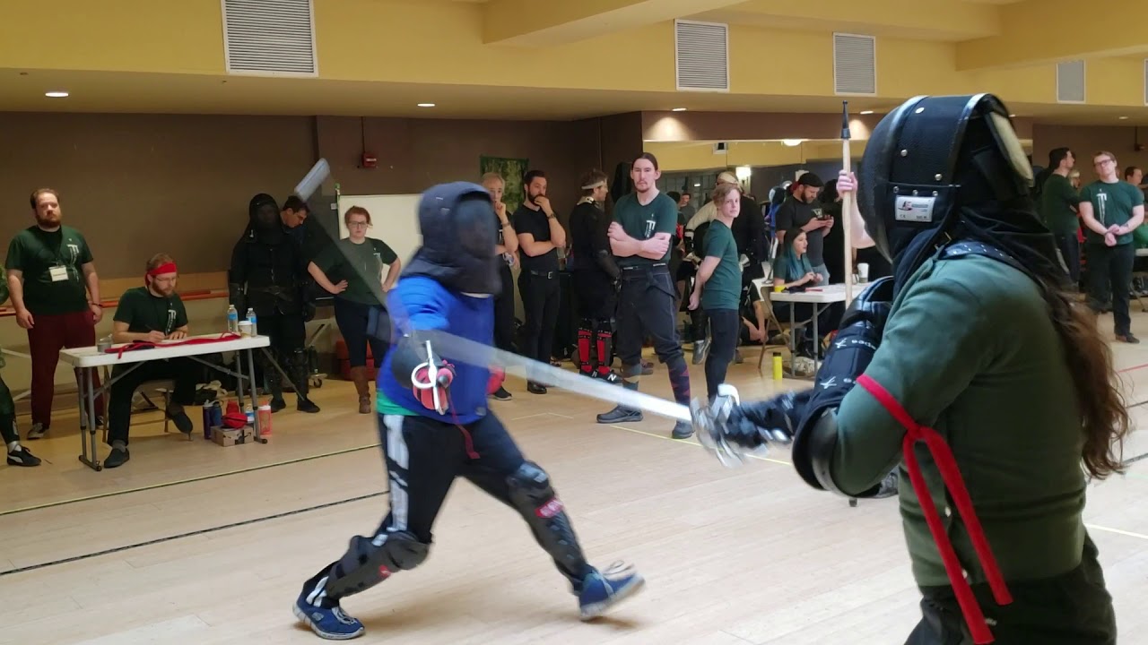 Alex v Joe, Sword in 1 hand, Armizare 2020