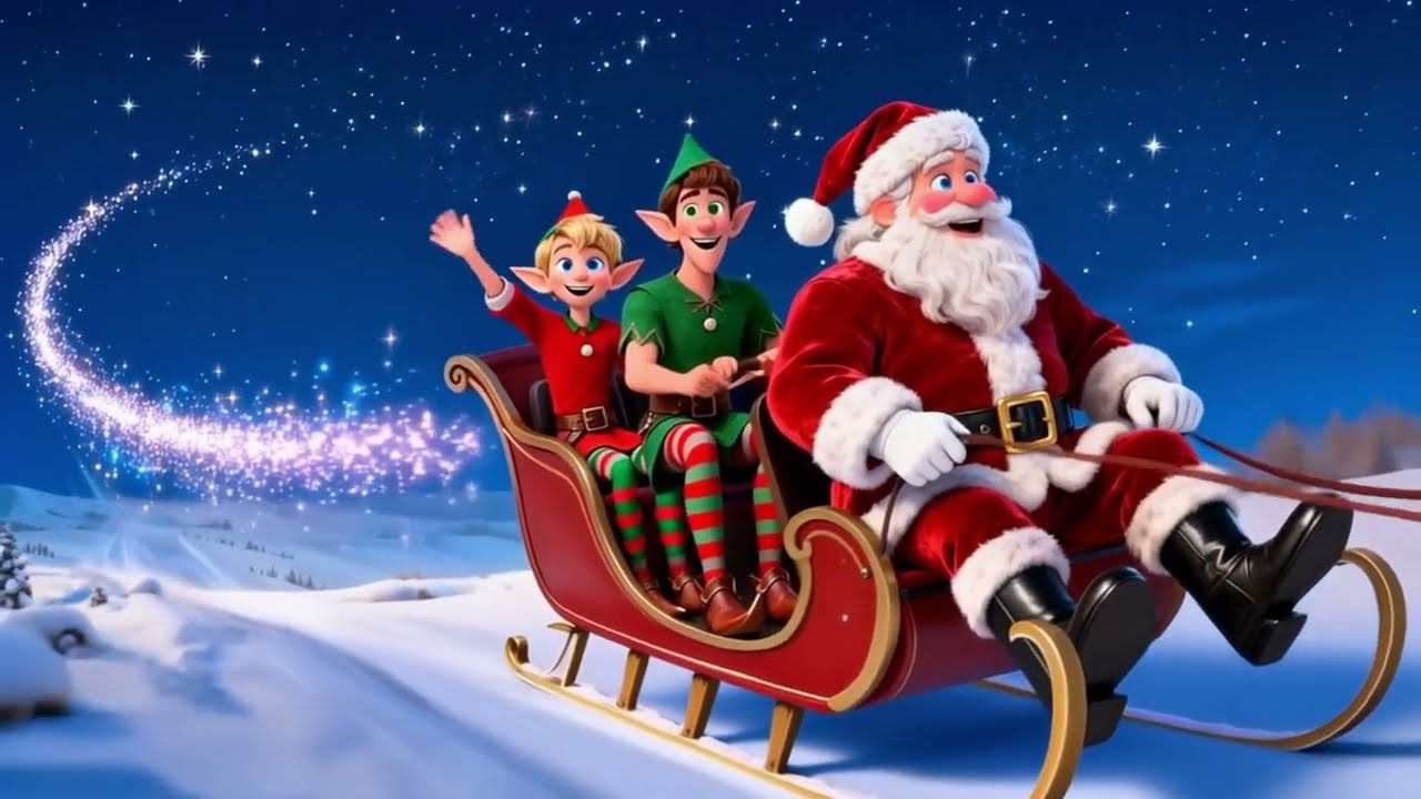 Le Père Noël 🎅 distribue des cadeaux magiques 🎁 | Dessin animé pour enfants | Joyeux Noël