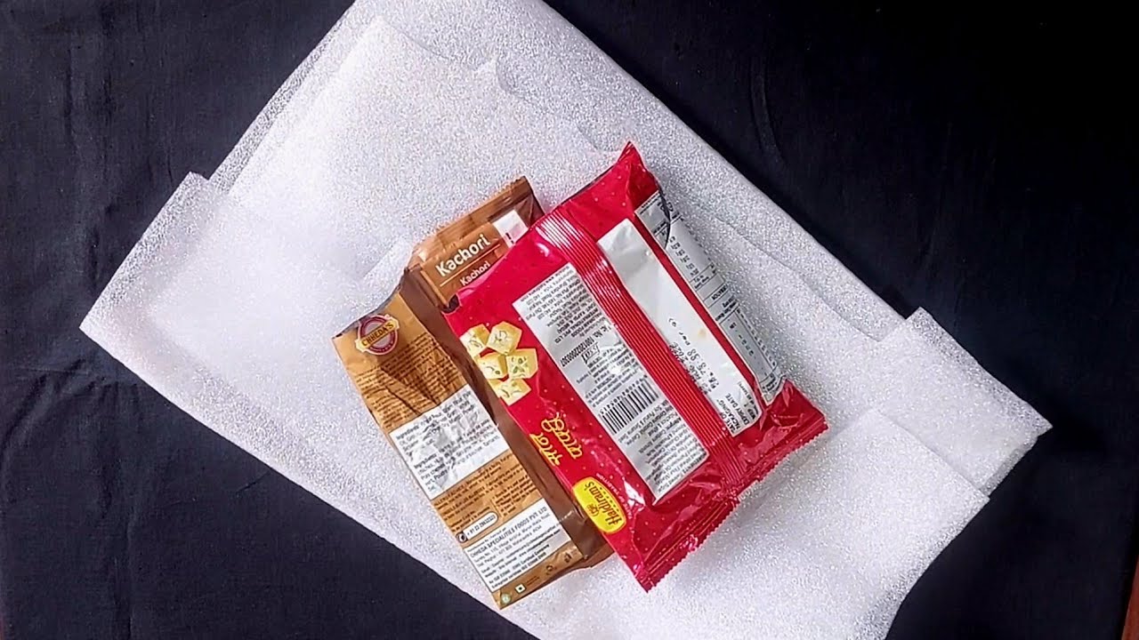 2 Kabad se Jugad ideas 💡 | Home decor craft from waste foam sheet and plastic food wrappers