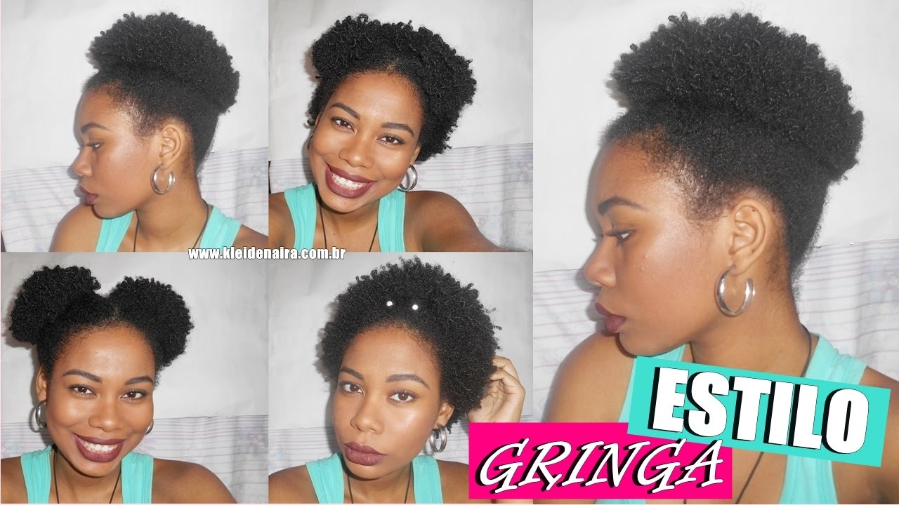 4 PENTEADOS ESTILO GRINGA P CABELO CRESPO E CACHEADO | by Kleide Naira