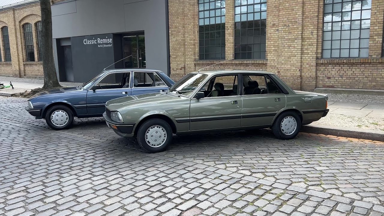 Vergleich 2 x Peugeot 505 mit 4 296 und 6 039 Km, 1984 und 1983