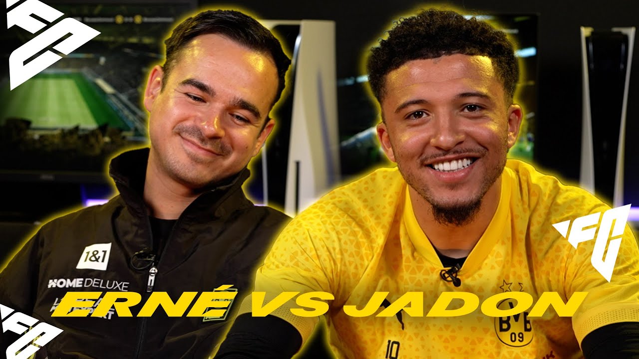 „You’re too good in defending!“ | Sancho vs Erné: EAFC match