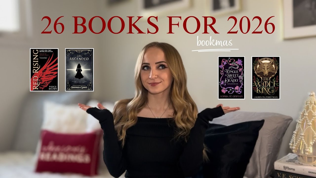 26 books I want to read in 2026 📚 | bookmas day 11 ✨