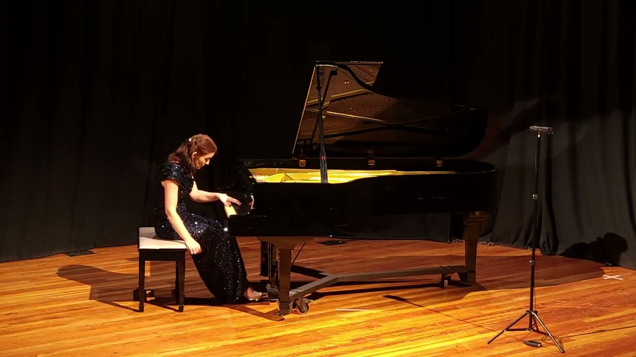Maria Lazaridou: The Spider's Net for solo piano, Fani Karagianni piano