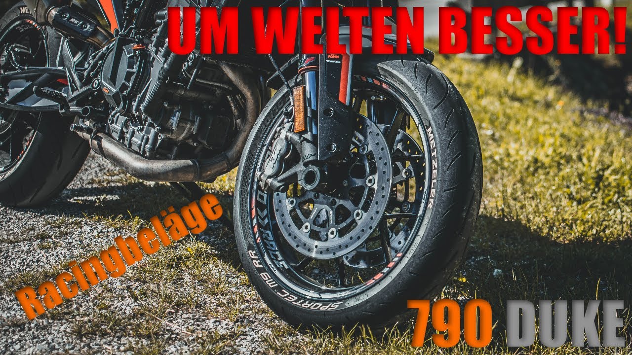 Neue Bremsbeläge für die 790 Duke | Unterschied wie Tag und Nacht!