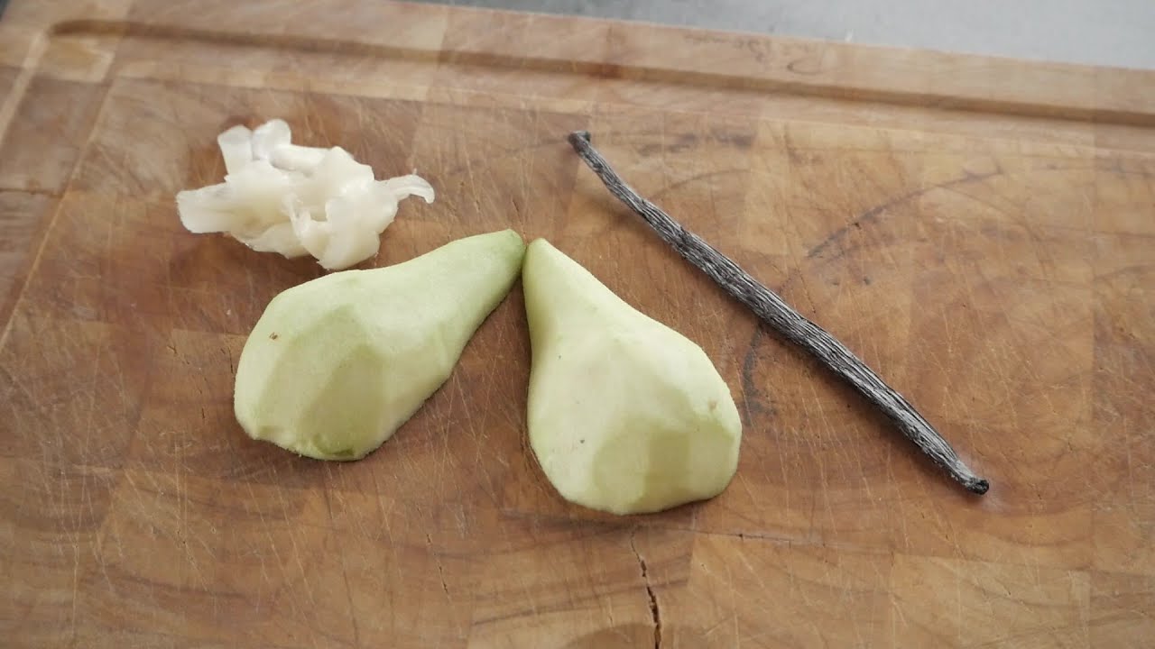 Pickled Pears With Ginger And Vanilla