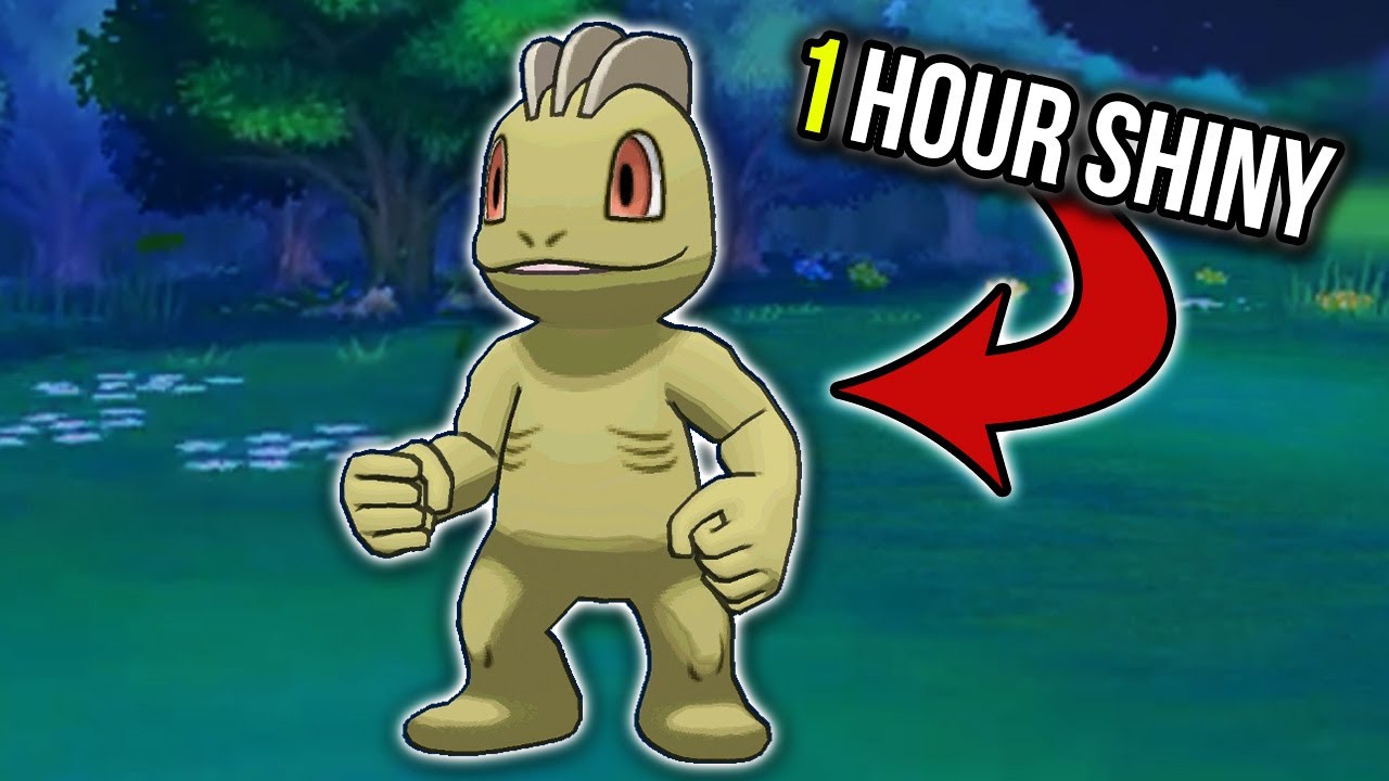 1 Hour Shiny Machop from Dexnav Shiny Hunting!