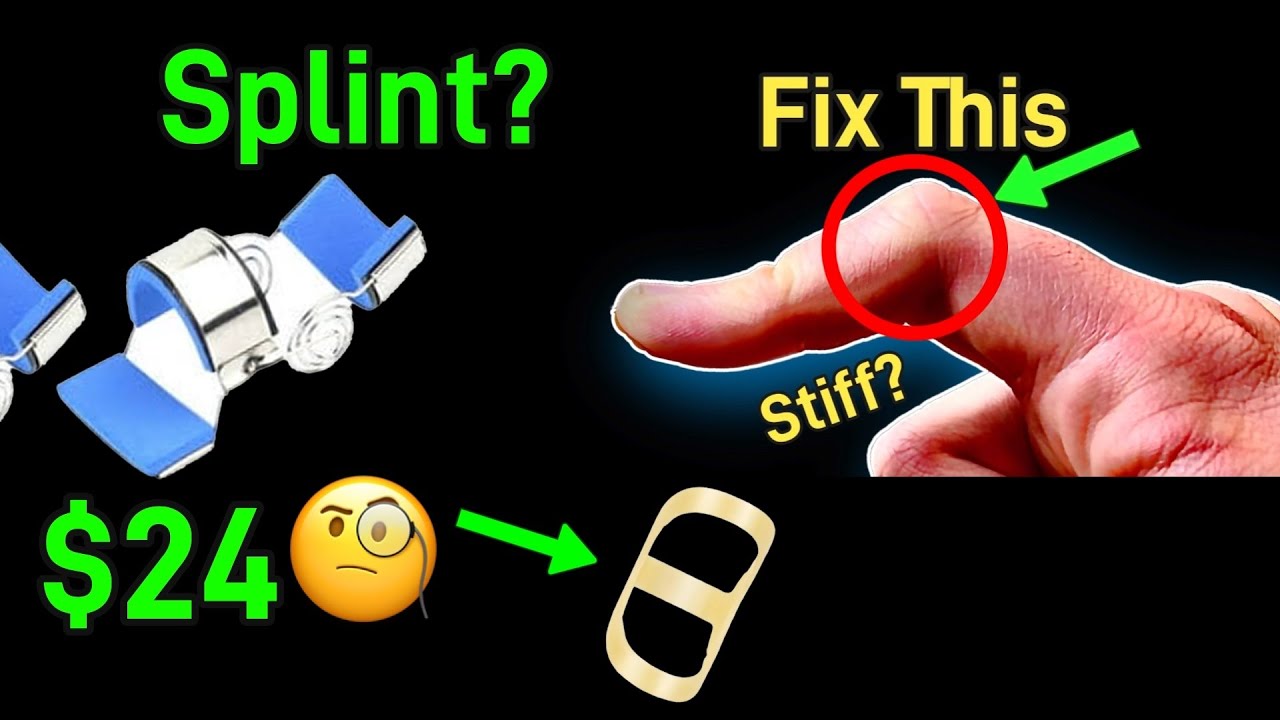 How to Quickly Fix Your Stiff Finger!