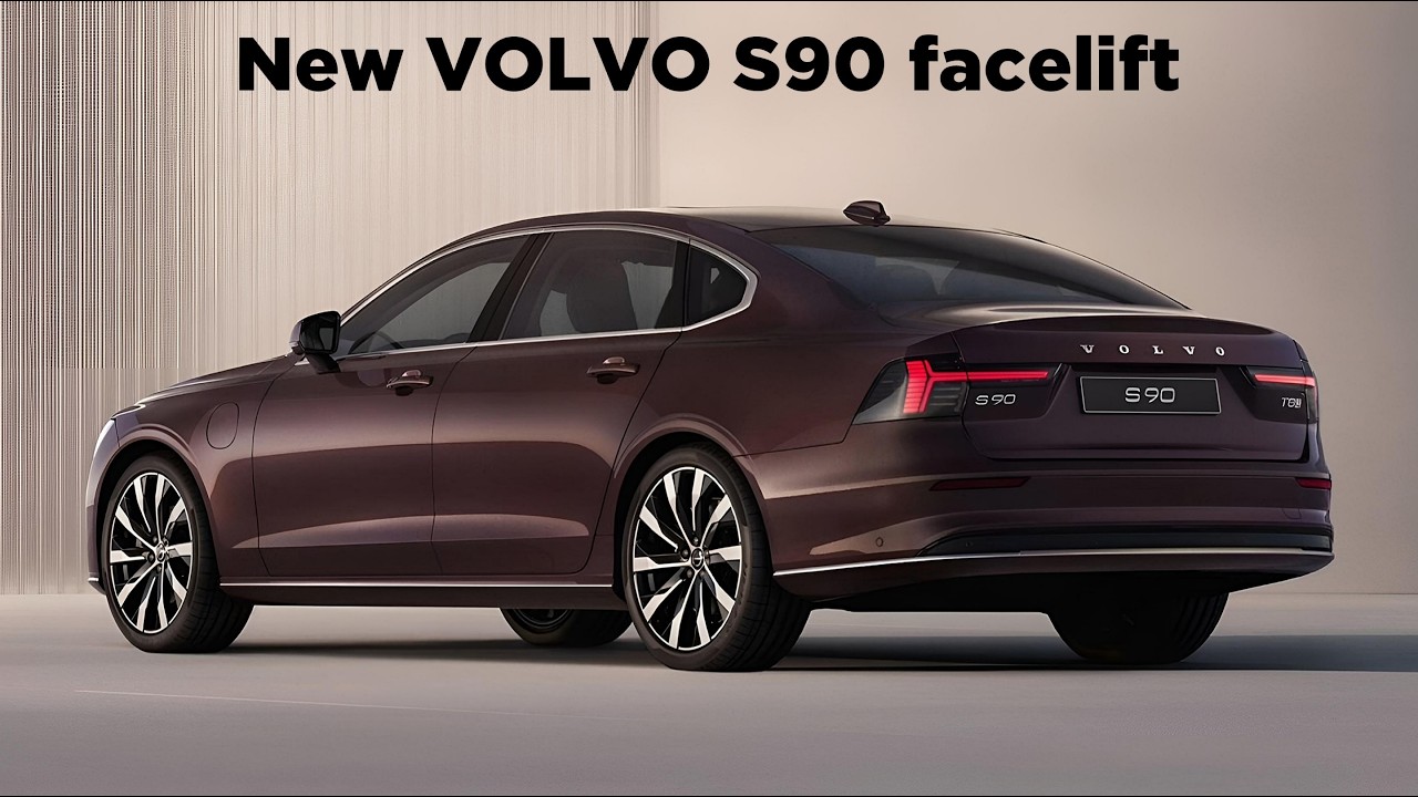 New 2025 Volvo S90 Facelift luxury sedan has arrived! What a beauty! Interior and Exterior view!