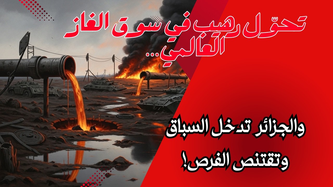 تحوّل رهيب في سوق الغاز العالمي… والجزائر تدخل السباق وتقتنص الفرص!