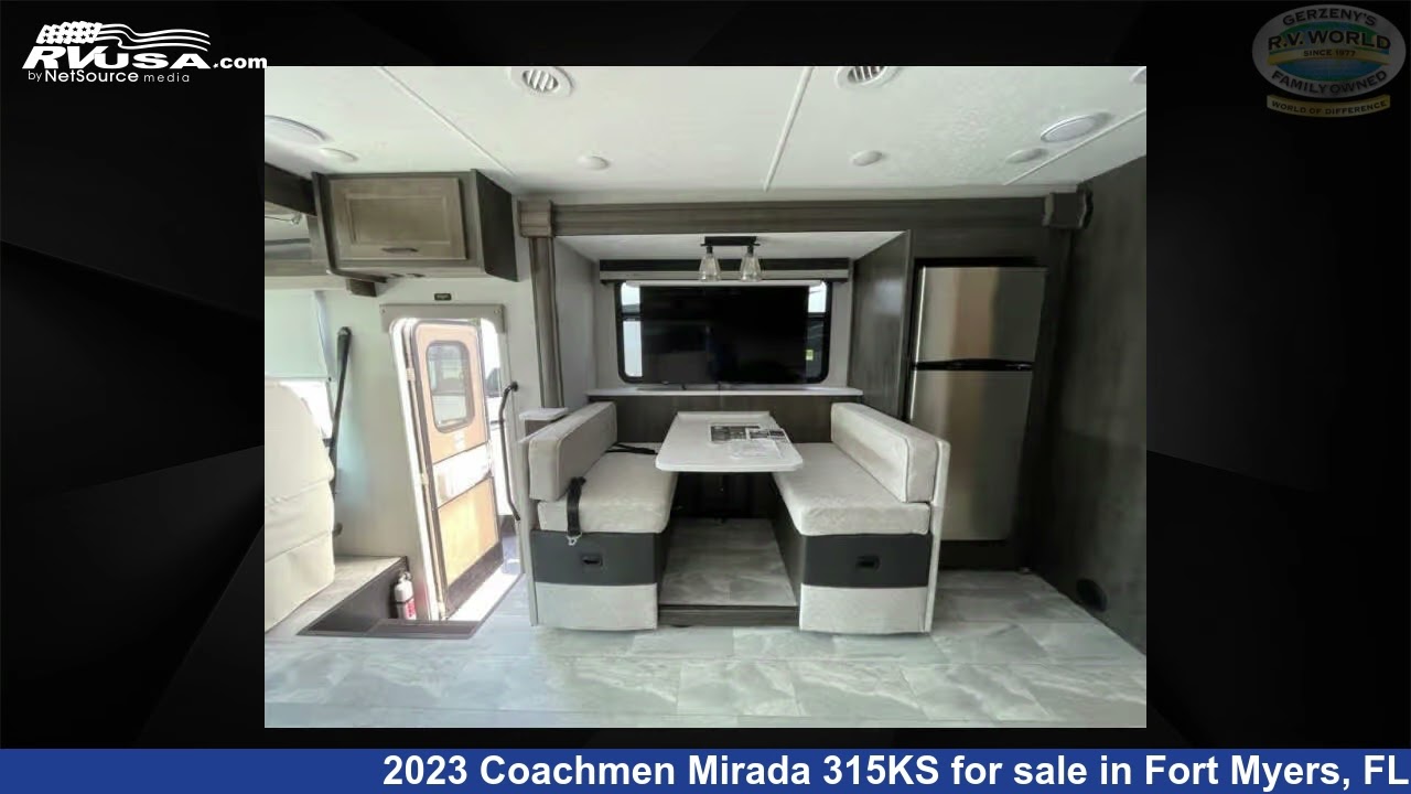 Wonderful 2023 Coachmen Mirada 315KS Class A RV For Sale in Fort Myers, FL | RVUSA.com