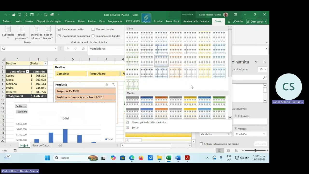 Clase Nro. 4 Excel Avanzado Coast Cadena