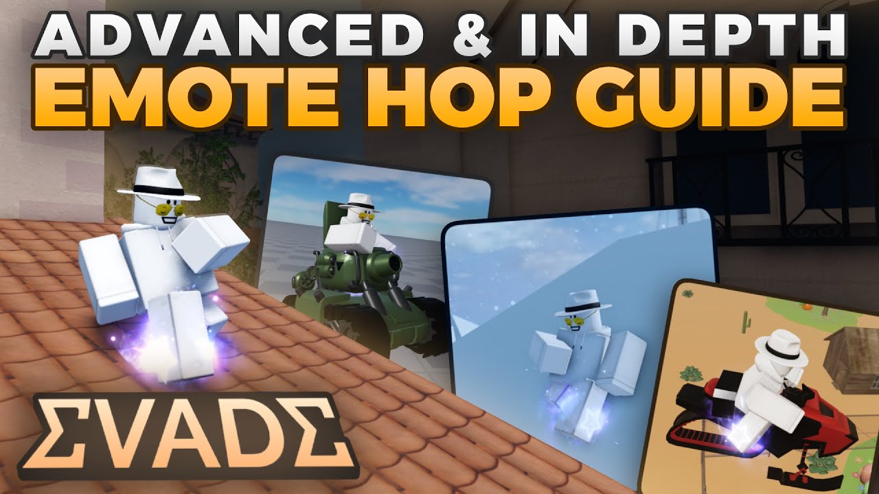 Advanced EMOTE HOPPING Guide (Roblox Evade)