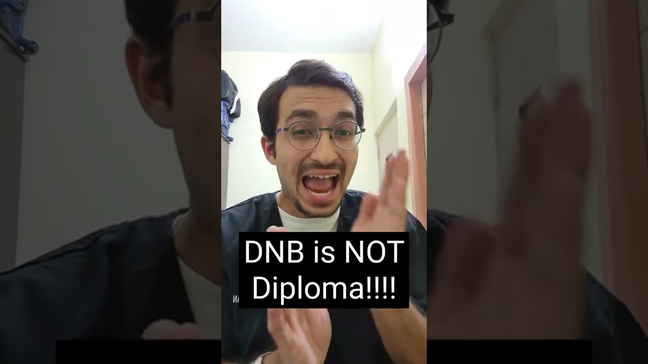 What is #dnb degree? Is DNB and #diploma same? DNB vs MD/MS #neetpg #md #ms #youtubeshorts