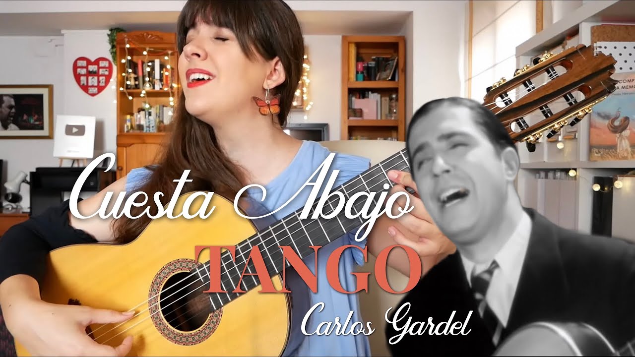 TANGO Cuesta abajo de Carlos Gardel