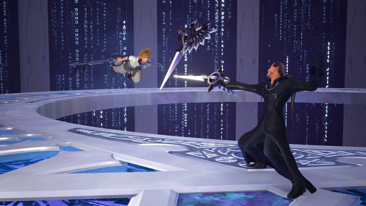 KH3 MODS: Dual Wield Roxas vs Xigbar. (Critical Mode) (No Damage)