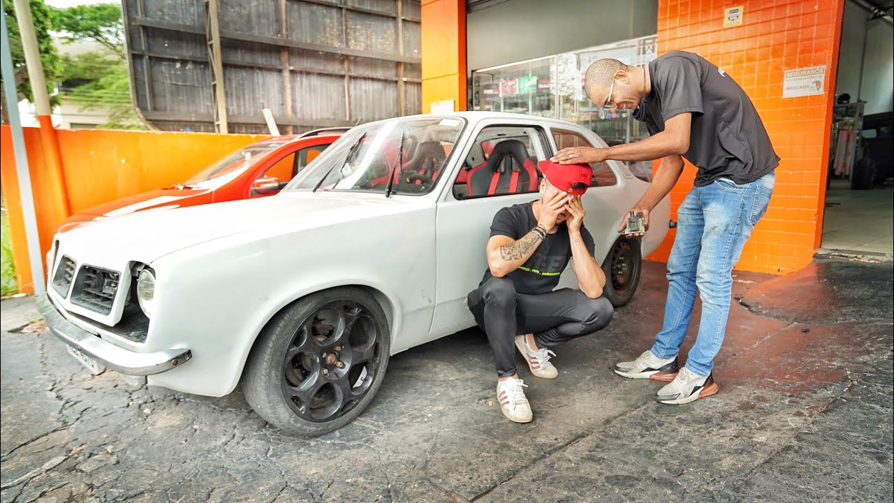 ELE MANDOU A REAL SOBRE MEU CHEVETTE DE DRIFT