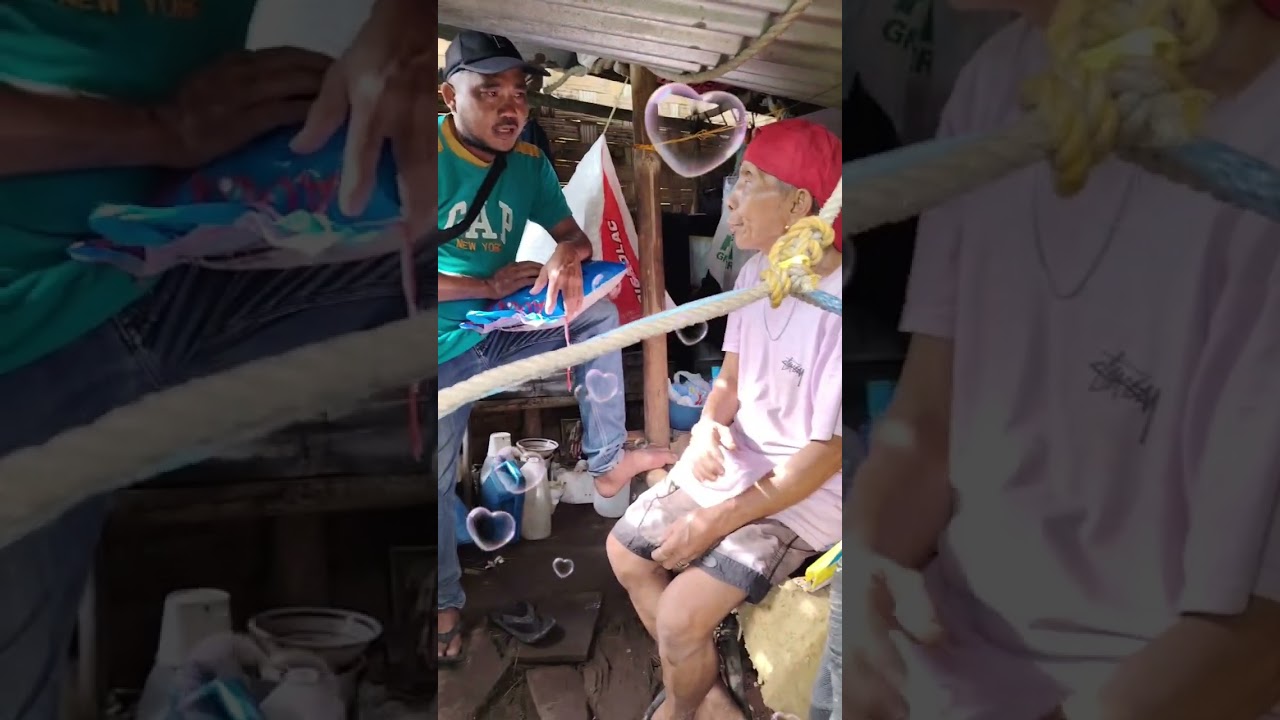 Ito si tatay magisa Lang na lumalaban ng hamon sa buhay❤️❤️❤️