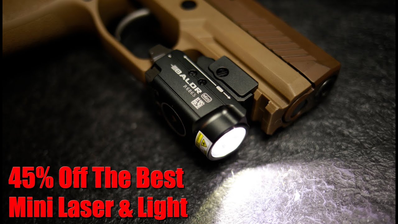 Olight Baldr Mini Weapon Light Laser Combo: Review & 45% Off Sale