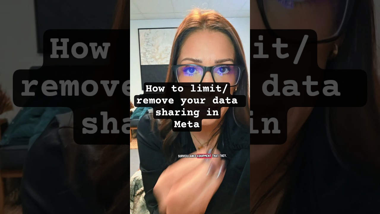 Limit Meta's ability to sell your data. #tech #data