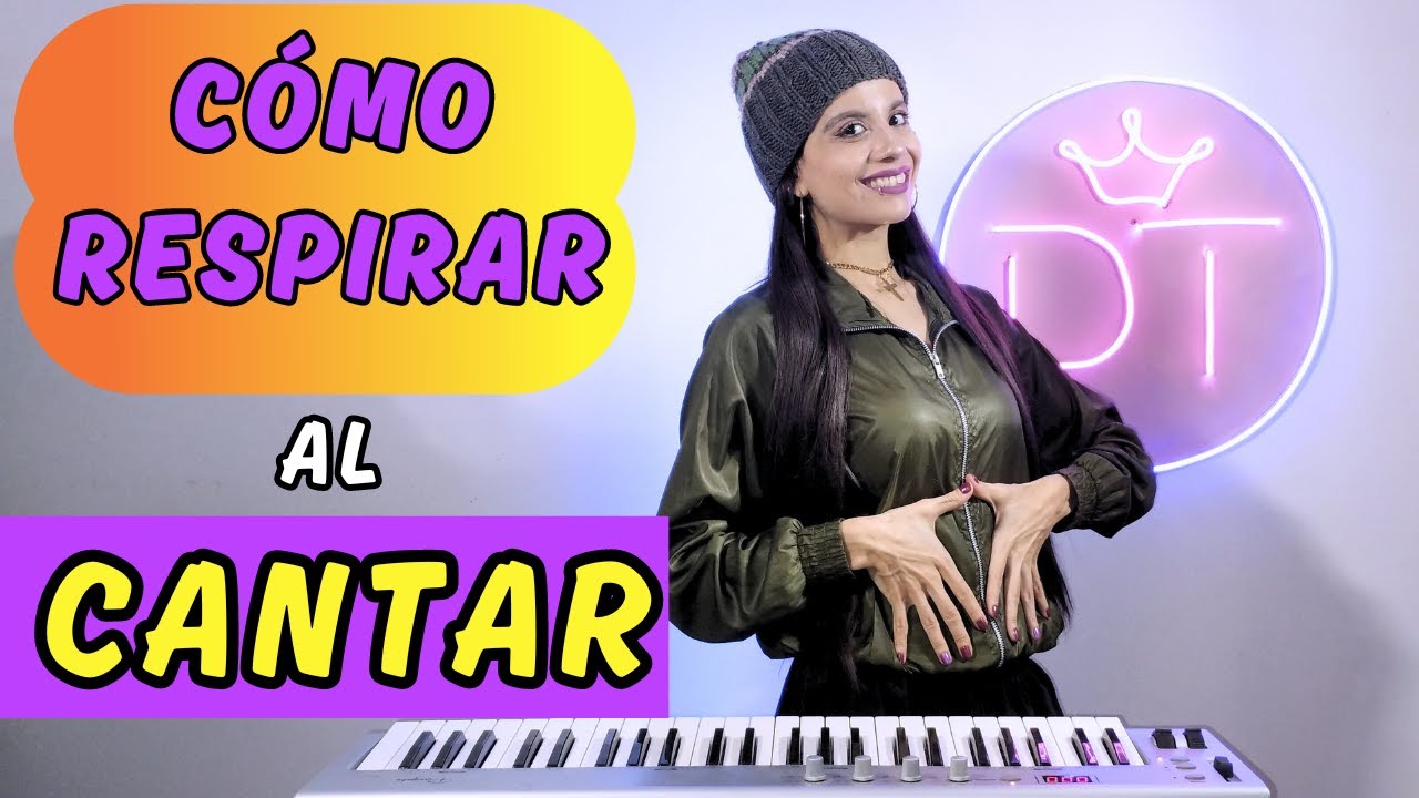 ✔CÓMO RESPIRAR PARA CANTAR? ✔Respiración al cantar ✔Cantar con el diafragma ✔Clases de canto ✔VIRAL