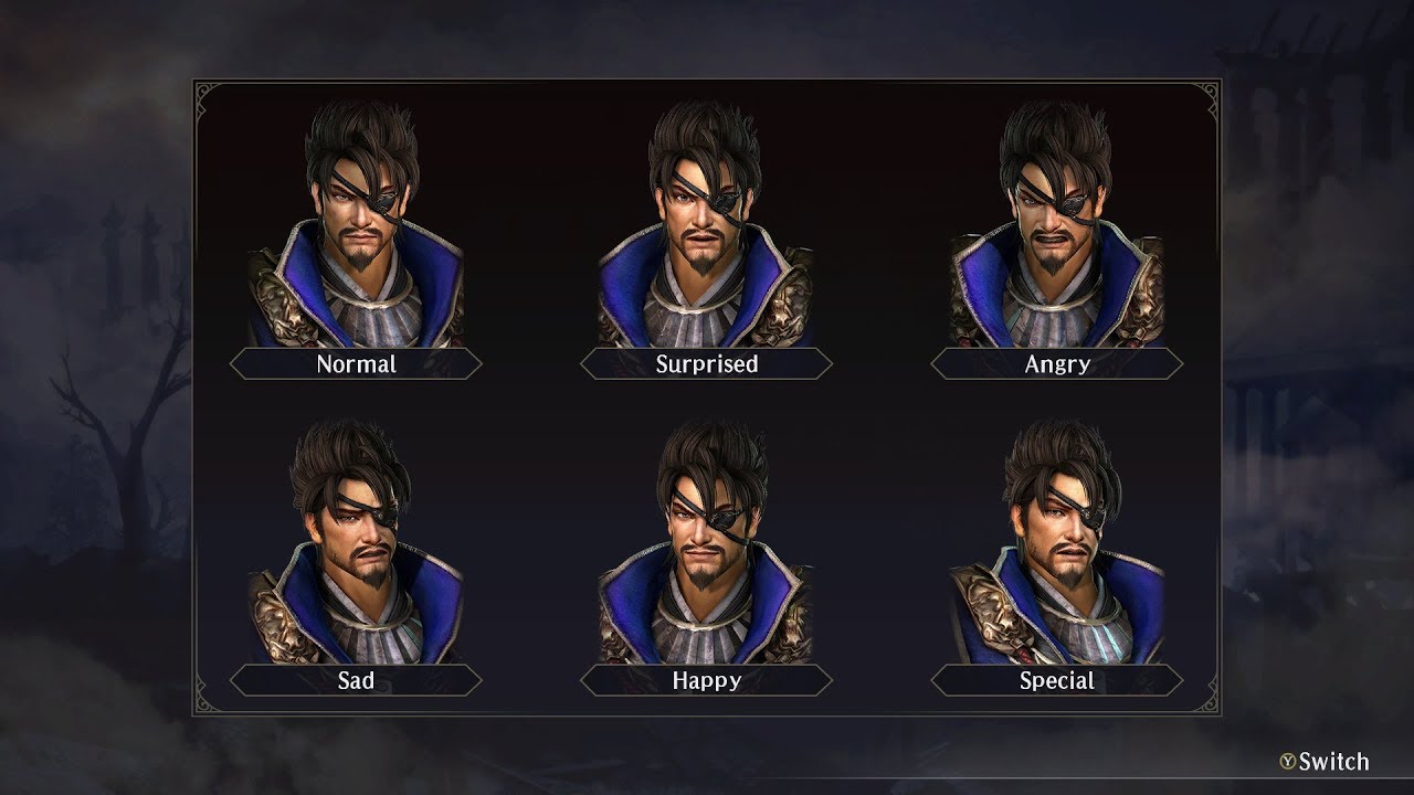 Warriors Orochi 4 Voice Gallery: 夏侯惇 (XiaHou Dun) CV 中井和哉 (Nakai Kazuya)