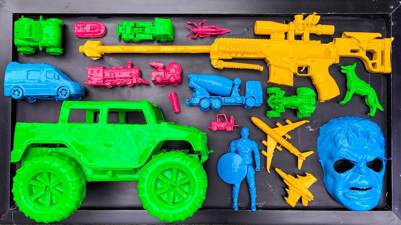 Membersihkan mobil mobilan, mobil balap, Truk molen,monster car,forklift, truk pasir, mobil polisi