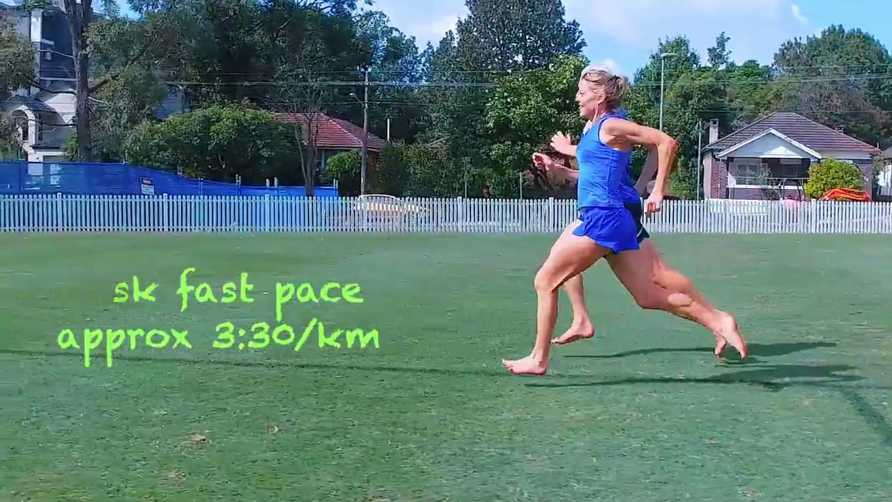 Authors doing a few run-throughs  - Older Yet Faster, The Secret to Running Fast and Injury Free