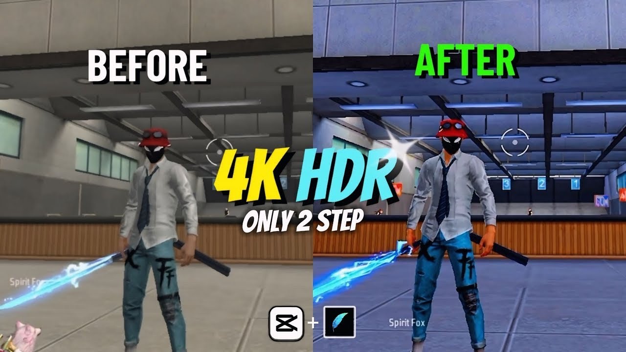 How To Increase Free Fire Video 4k Quality in Capcut | Free Fire HDR Quality Tutorial