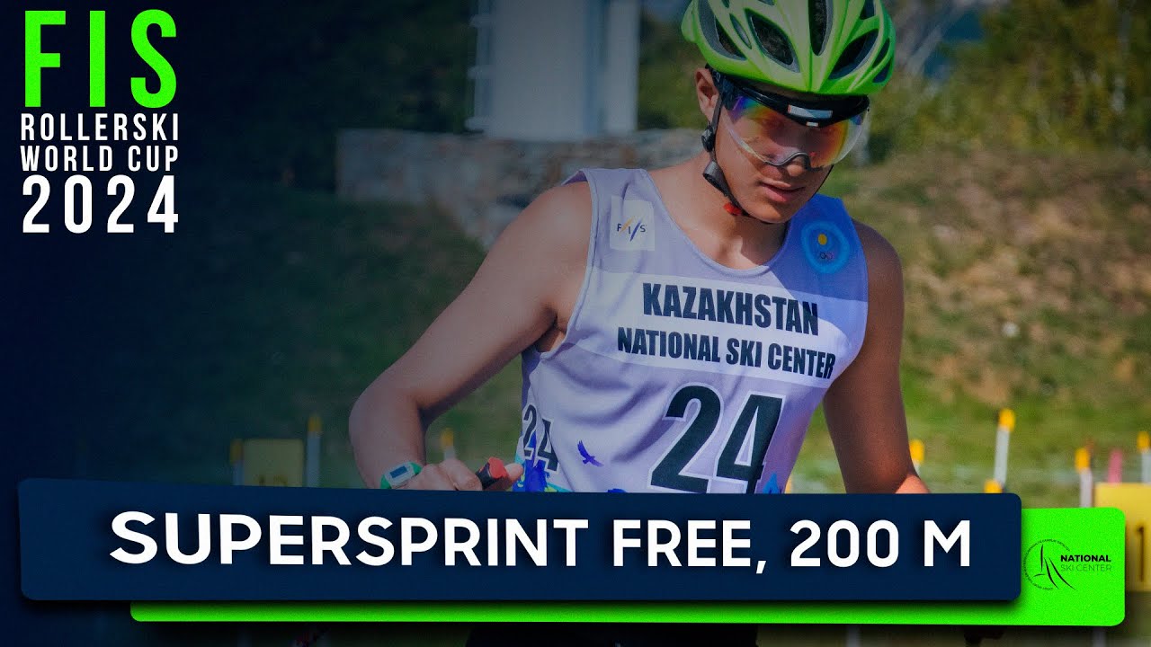 Supersprint Free, 200 m./ FIS ROLLERSKI WORLD CUP 2024 /Schuchinsk (KAZ)