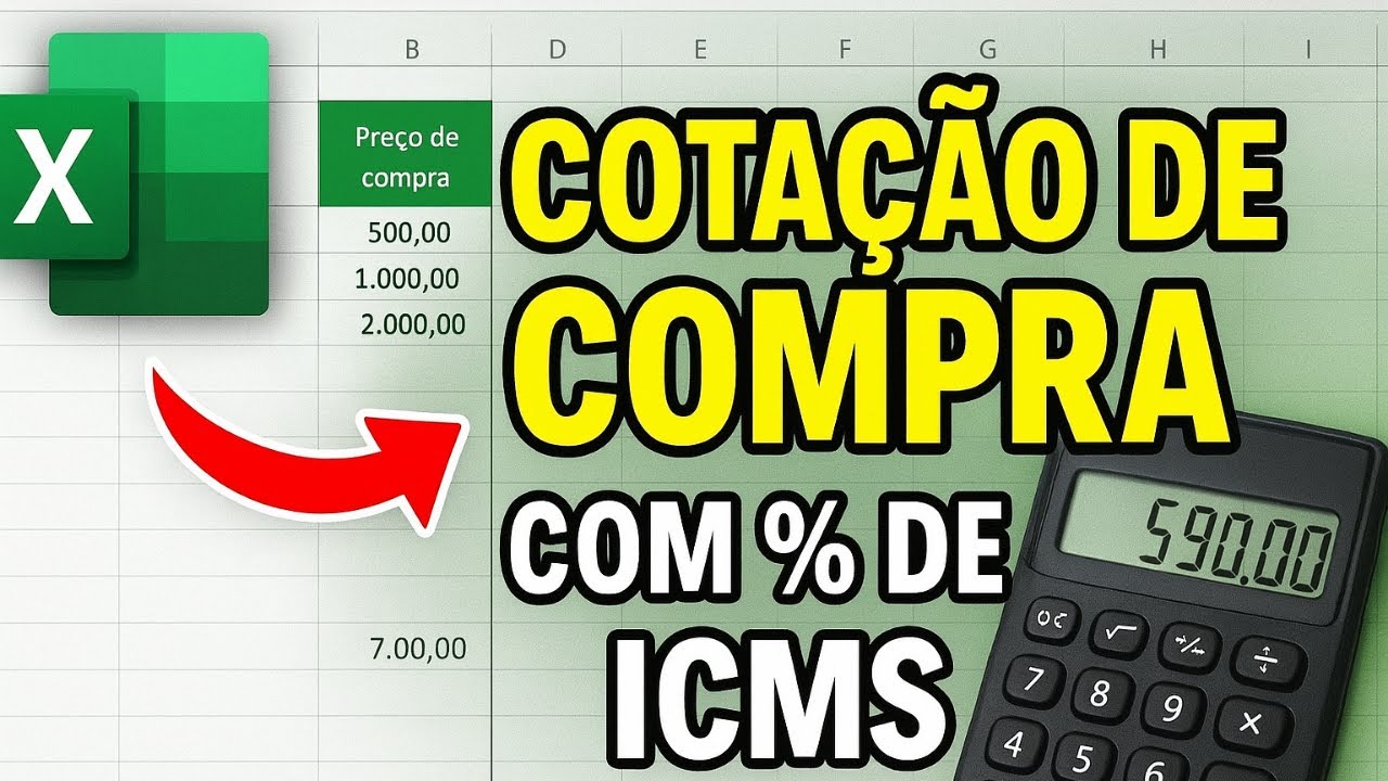 Como Fazer Cotação de Compra com ICMS no Excel | Passo a Passo Completo