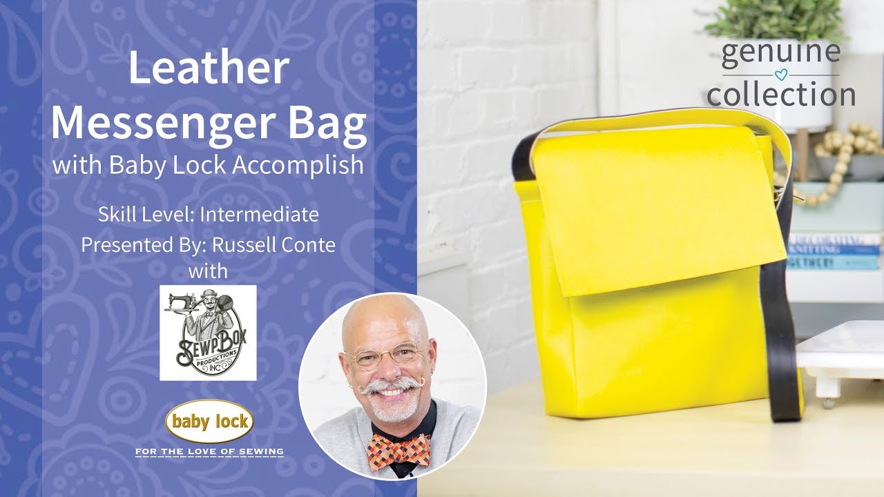Leather Messenger Bag Class Teaser