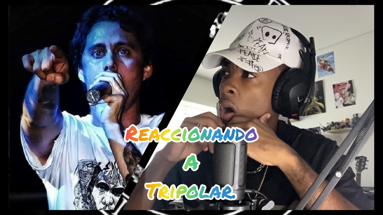 Reaccionando a Tripolar canserbero 🎤🎶 #tripolar #canserbero #reaccion #canserbero #rap #musica