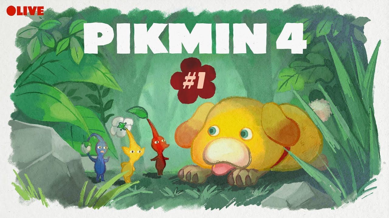 【ピクミン4】#1｜シリーズ初見プレイ！新米レスキュー出動します🌱🚀【生配信】