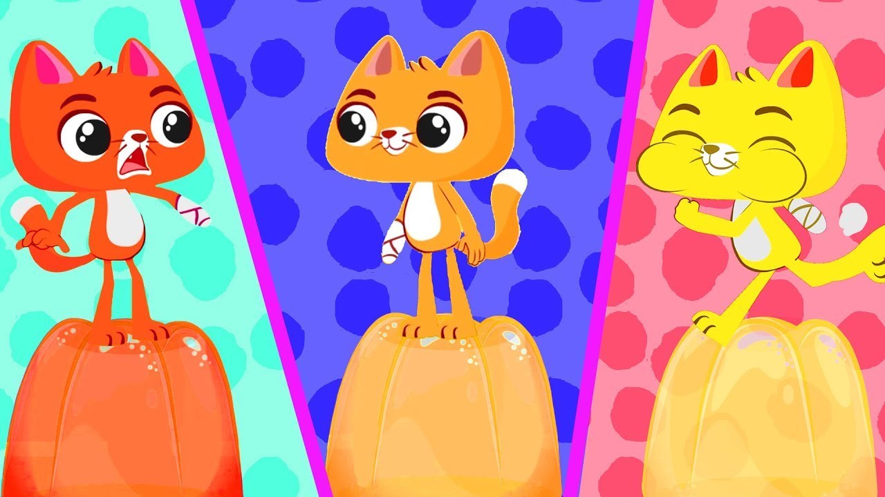 Catty muda de cor com as gelatinas! 🧡 Aprenda misturando cores com SuperZoo