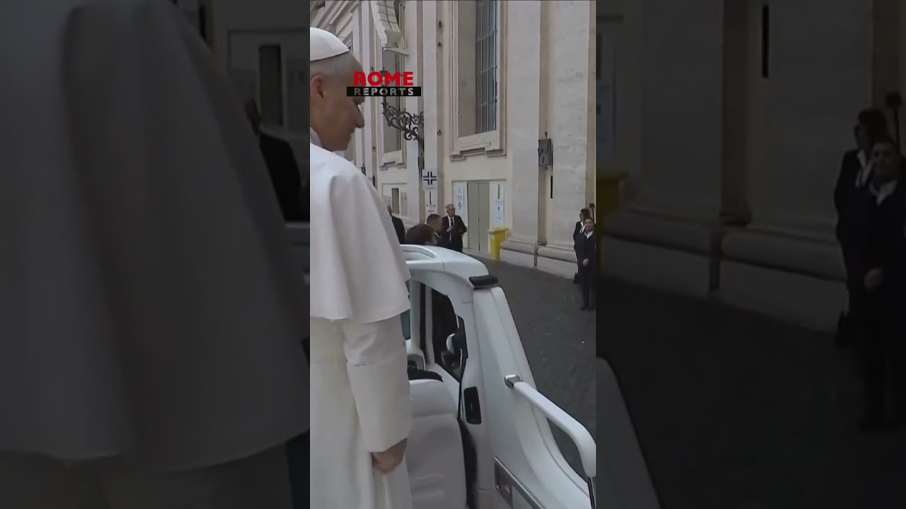 LEÓN XIV saluda al superior de su orden #shorts
