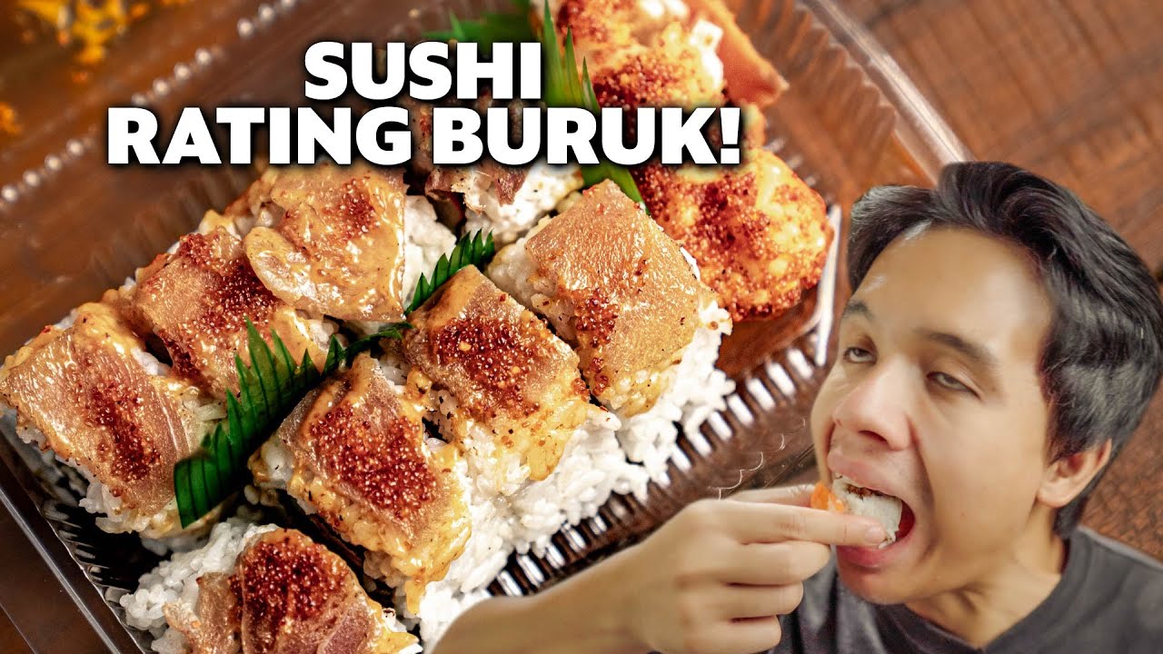 BIKIN KAKE SUGIONO SEDIH! SUSHI INI RASANYA ANEH ?! - SAD FOOD