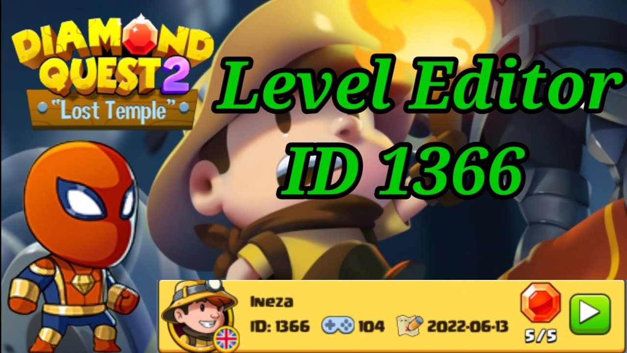 Diamond Quest 2 Level Editor ID 1366